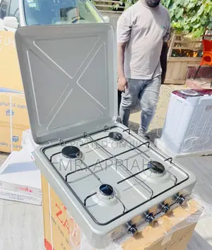 Well Design Volcano 4 Gas Table Top Cooker(Gray).