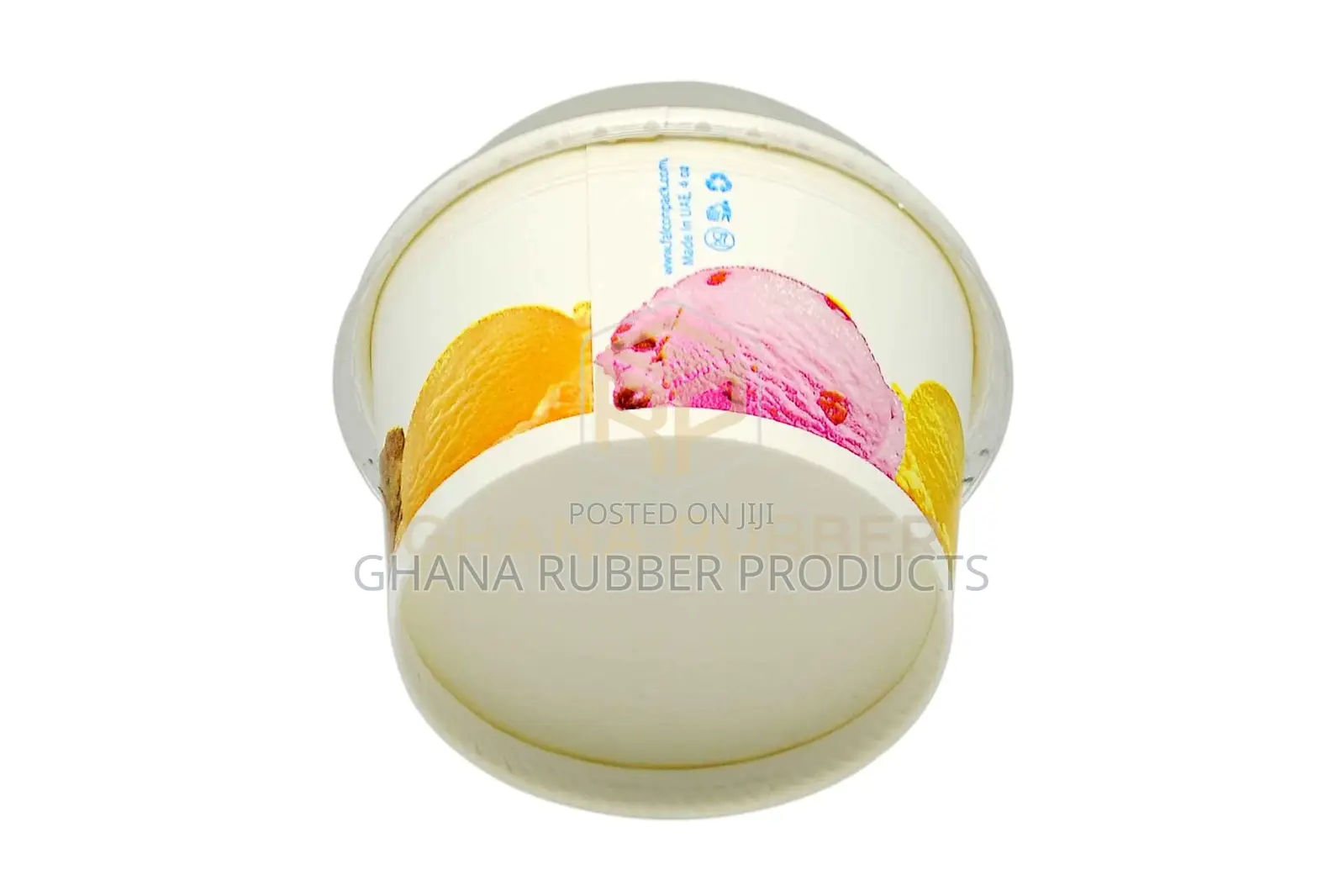 Ice Cream Cups 4oz + Lids (1000pcs)