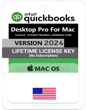 Quickbooks Desktop Pro 2024 for Mac – AUTHENTIC LICENCE KEY