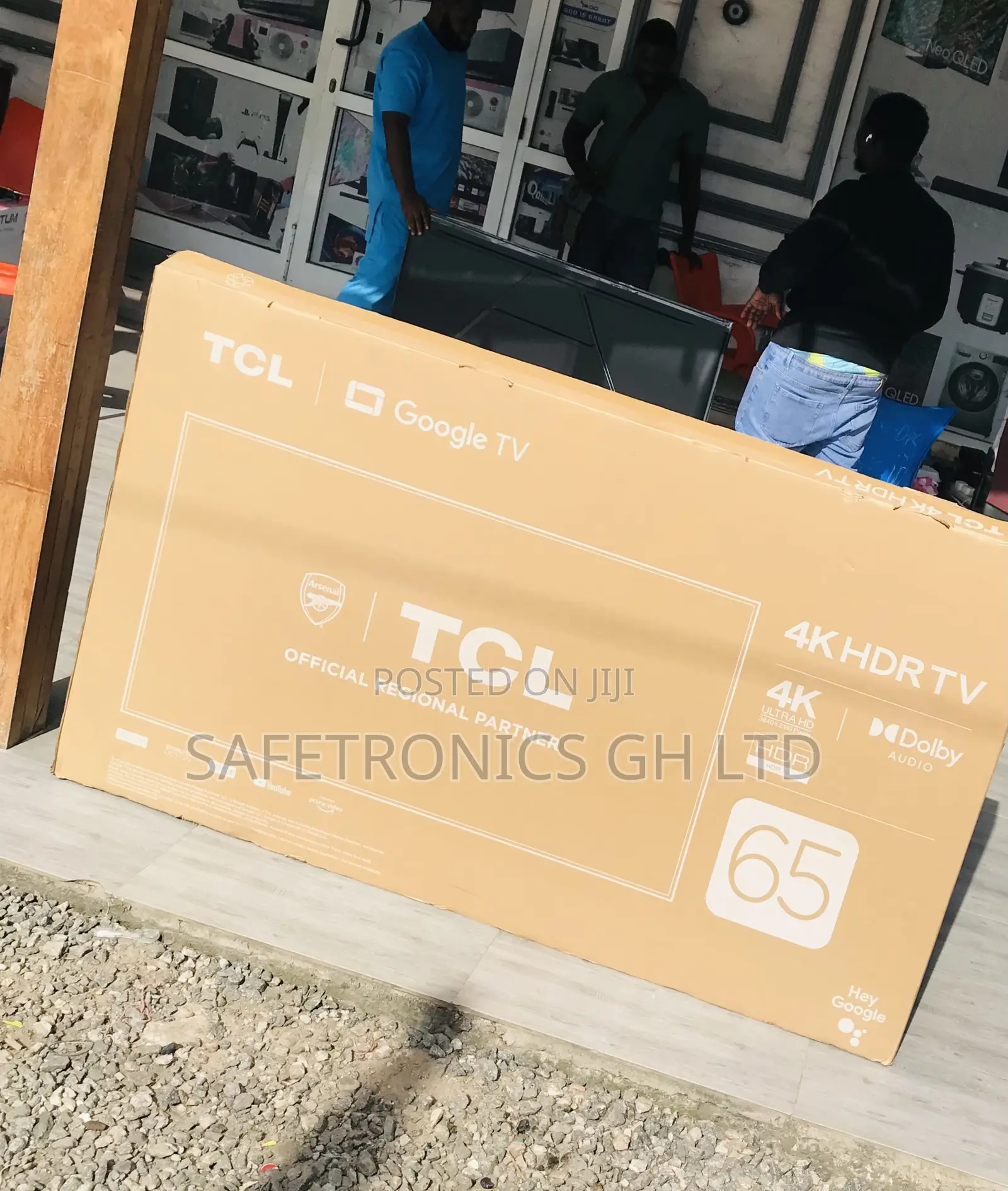 65 Inches Led Smart TCL 65p635 Uhd Android Tv