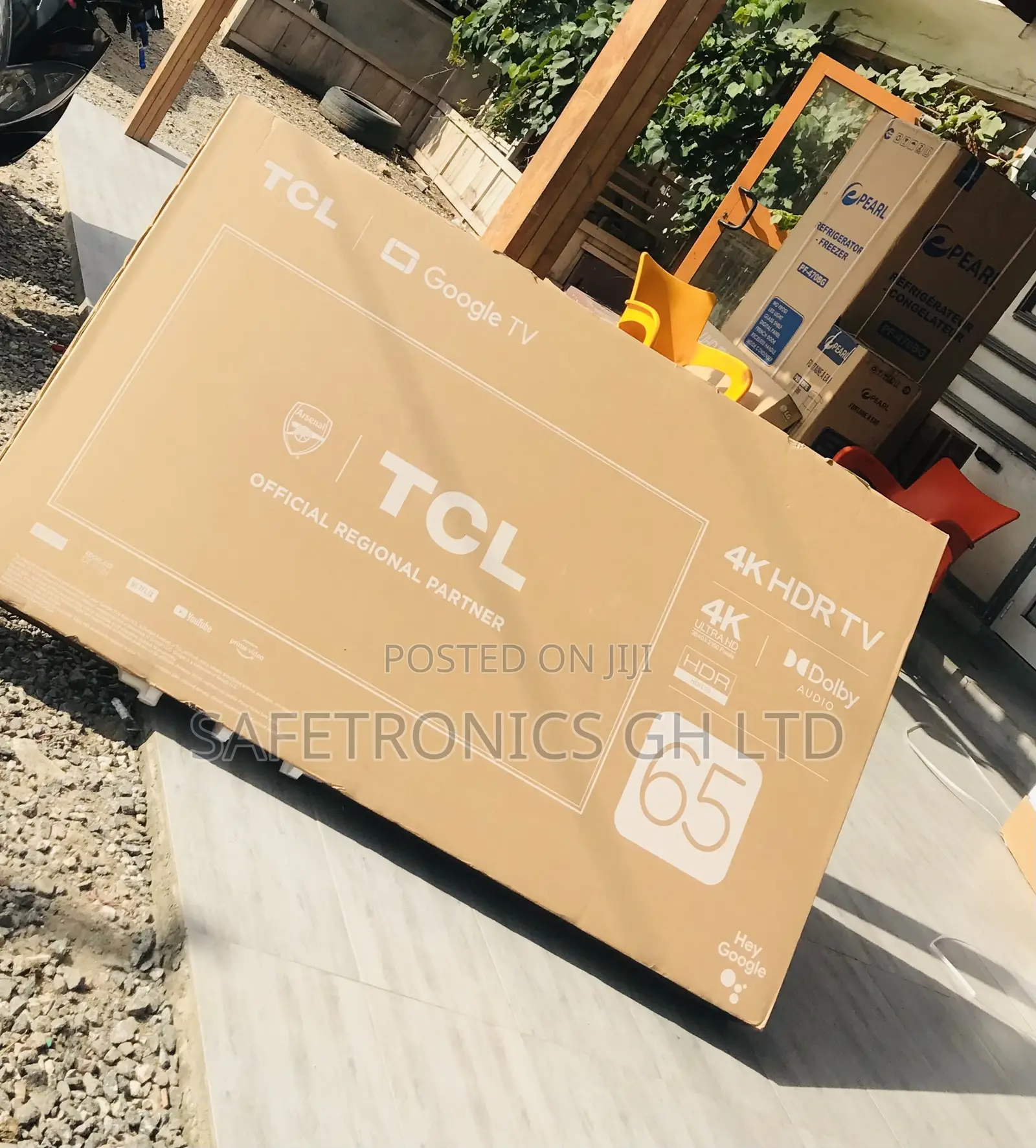 65 Inches Led Smart TCL 65p635 Uhd Android Tv