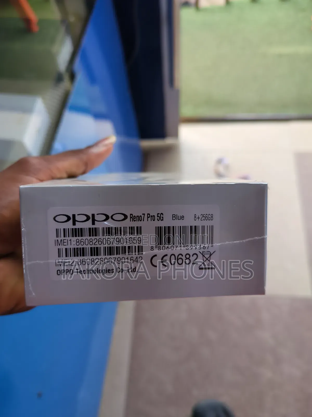 New Oppo Reno7 Pro 5G 256 GB Blue