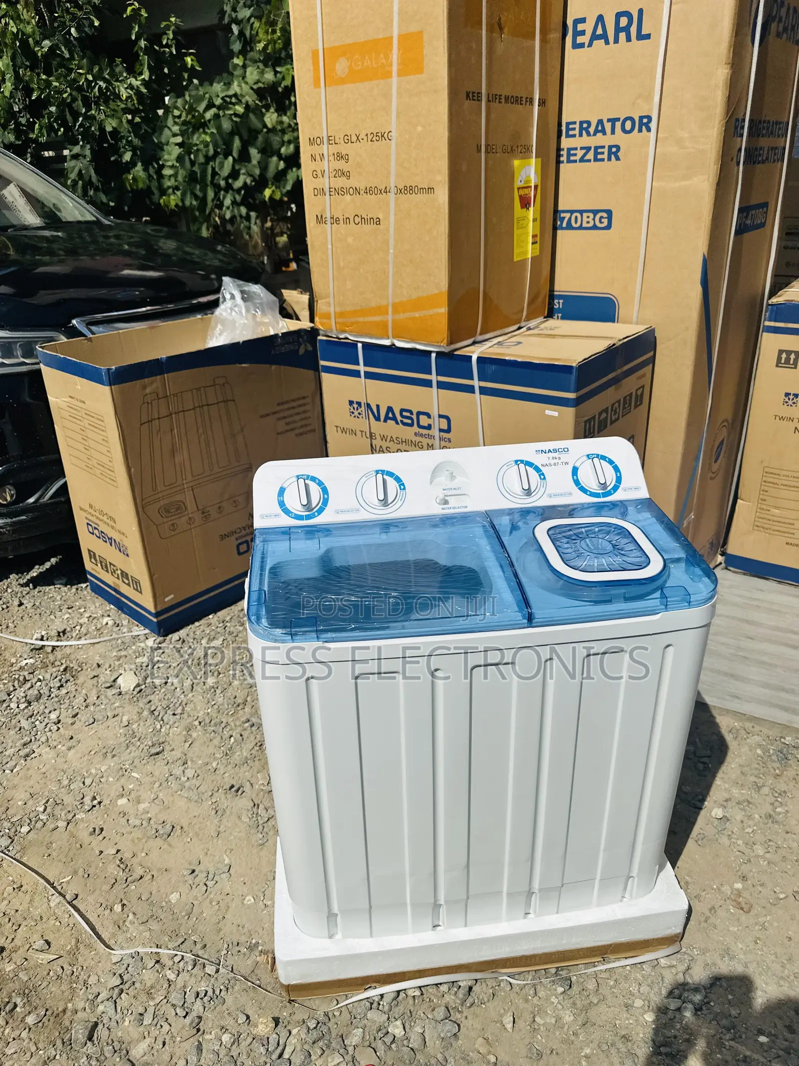 Ultra Modern Washing Machine 7kg Topload Twintub Nasco