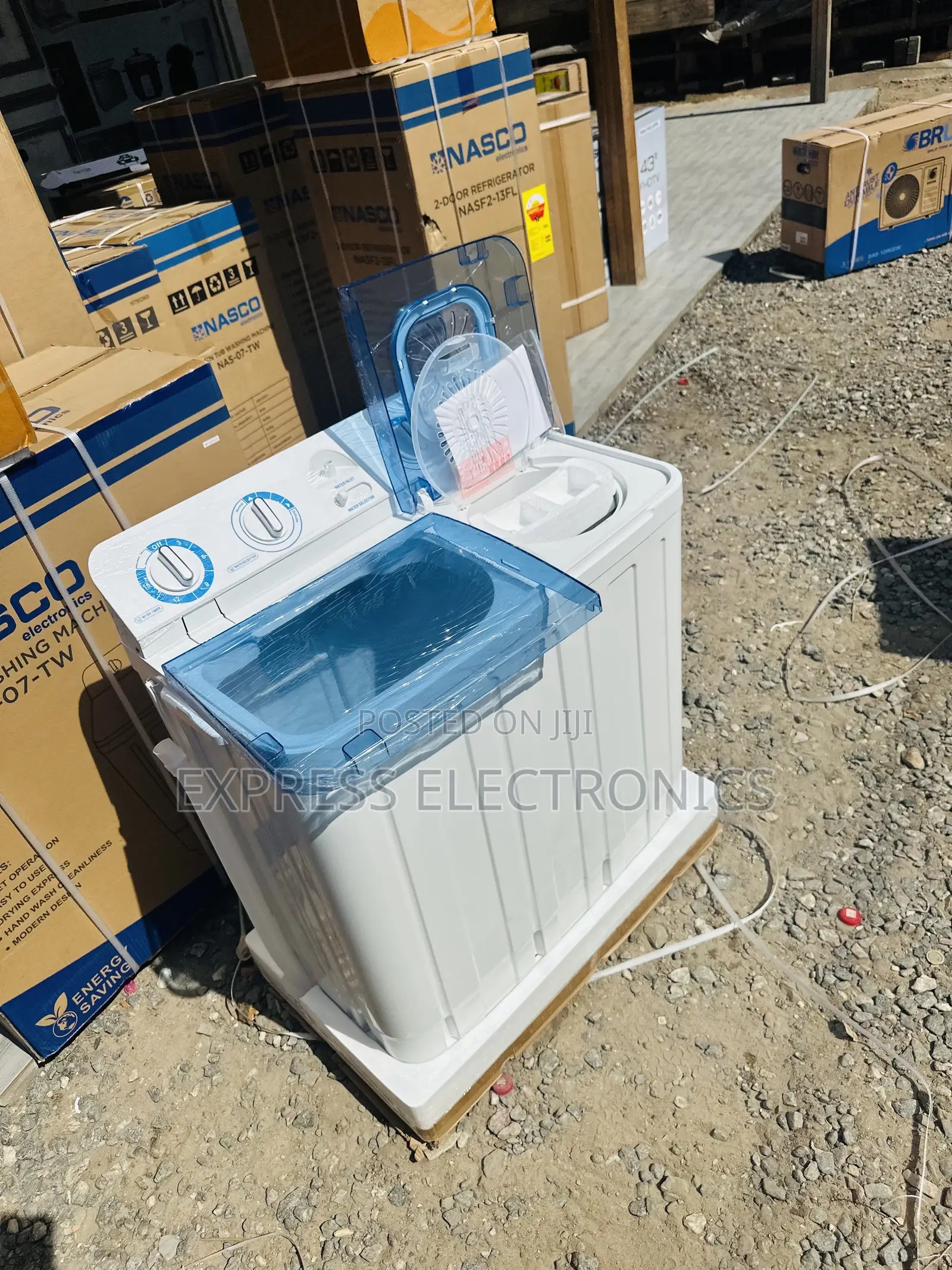 Hand Wash Effect Topload Nasco 7kg Twintub