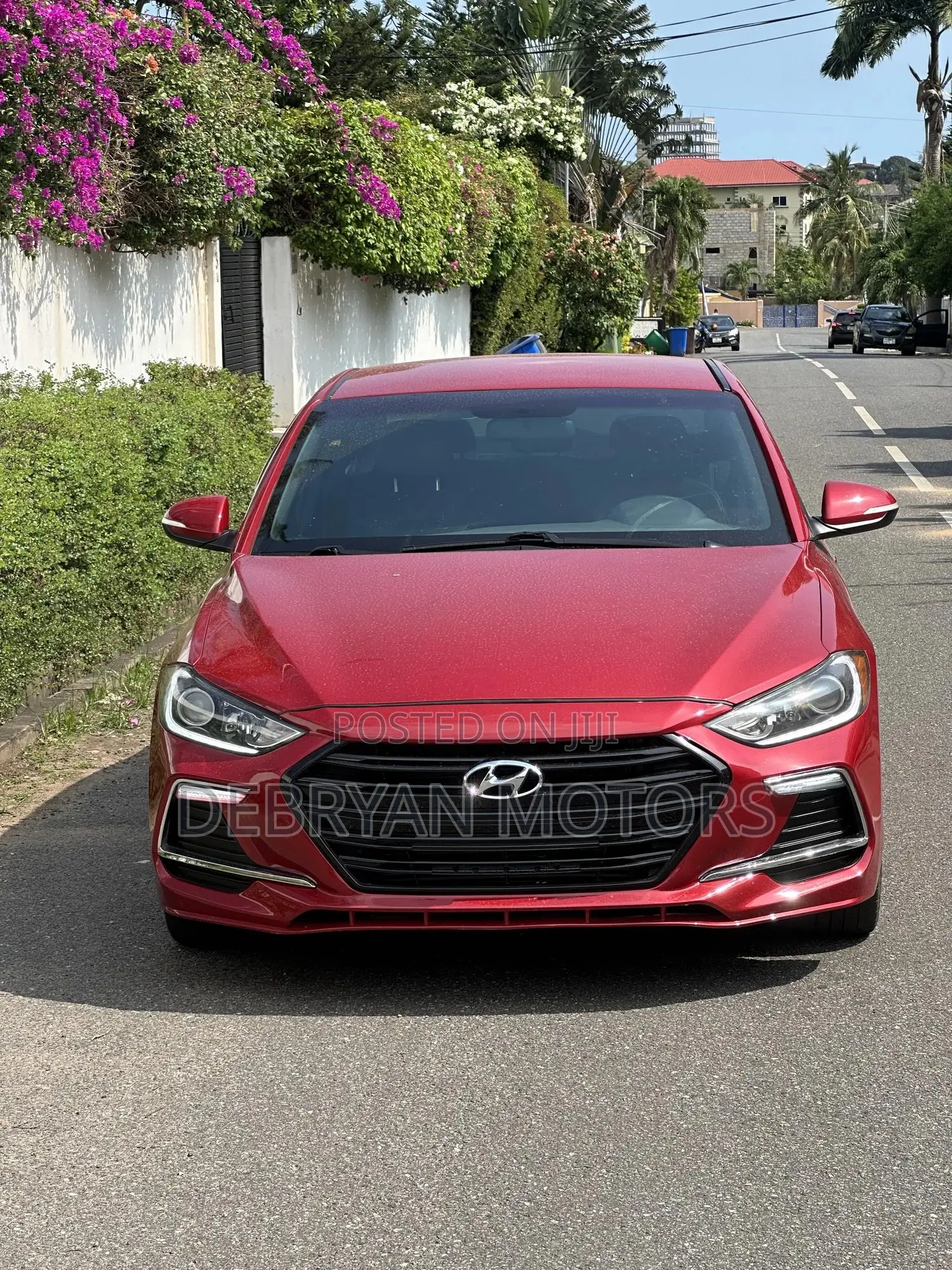Hyundai Elantra 2017 Red