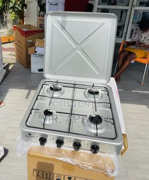 Buy Yucel 4 Gas Table Top Cooker(Gray) 