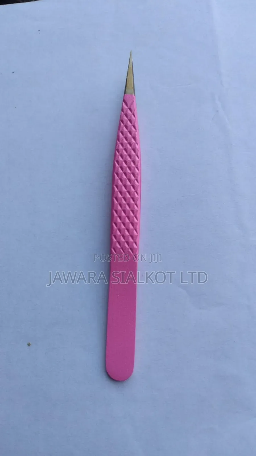 Eye Lash Extension Tweezer With Fiber Tip Stainless Steel