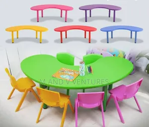 Kg Kids Study Table Moon