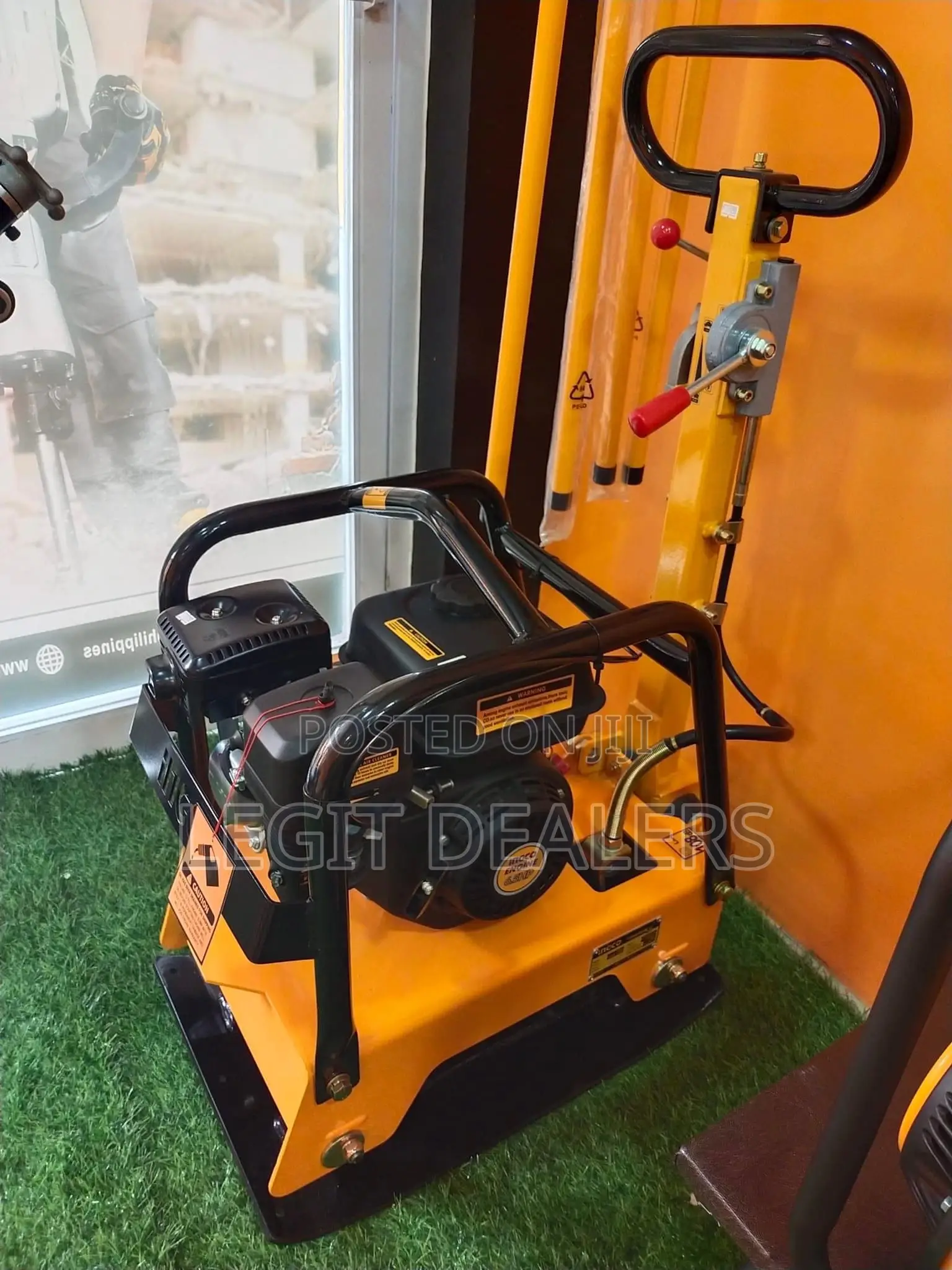 Gasoline Reversible Plate Compactor 6.5hp