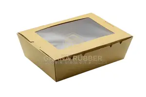 Kraft Meal Boxes With Window 1200ml (300pcs)