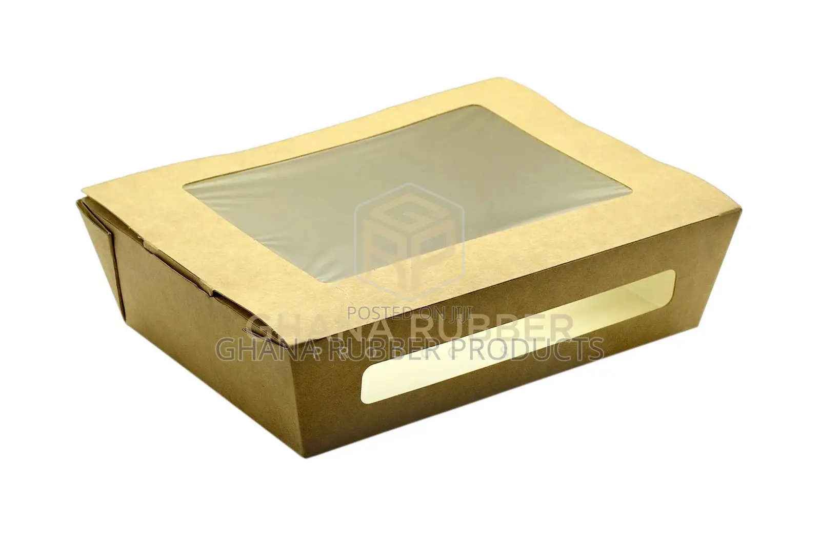 Kraft Meal Boxes With Window Large (200pcs)