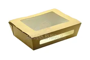 Kraft Meal Boxes With Window Large (200pcs)