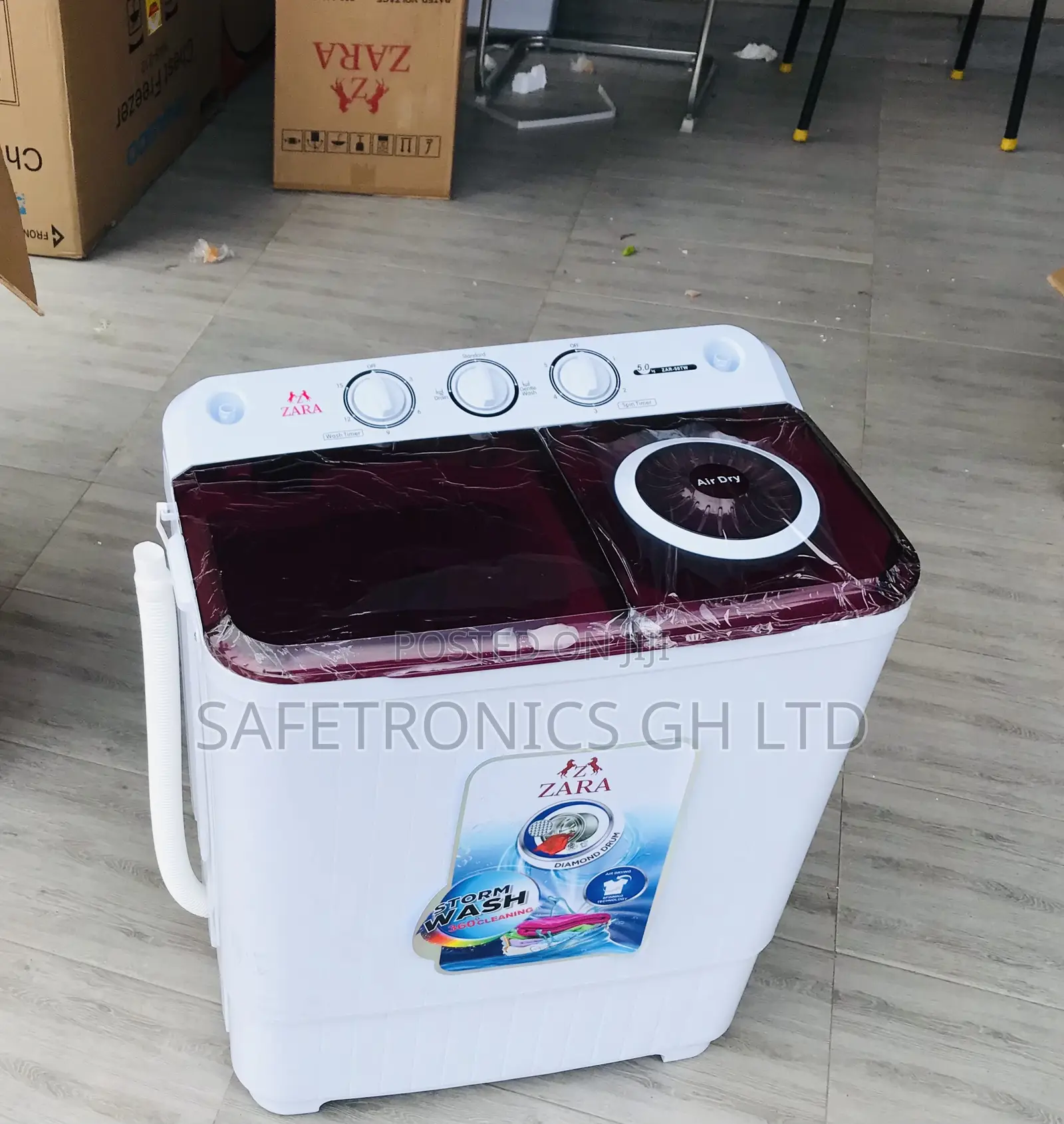 Adjustable Semi Auto Zara 5kg Topload Washer 
