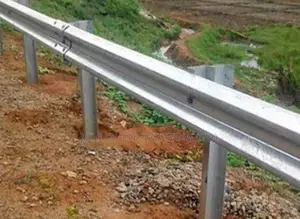 Road Safety Metal Beam Crash Barrier