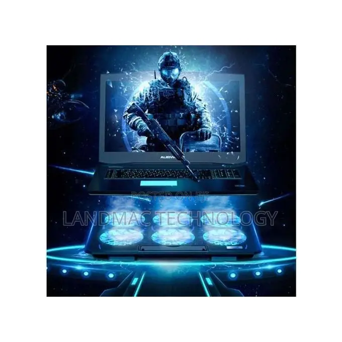 Laptop Cooler Pad RGB Gaming Cooler for 15.6 Inch