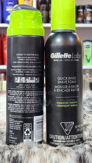 Photo - Gillette Labs Quick Rinse Shave Foam