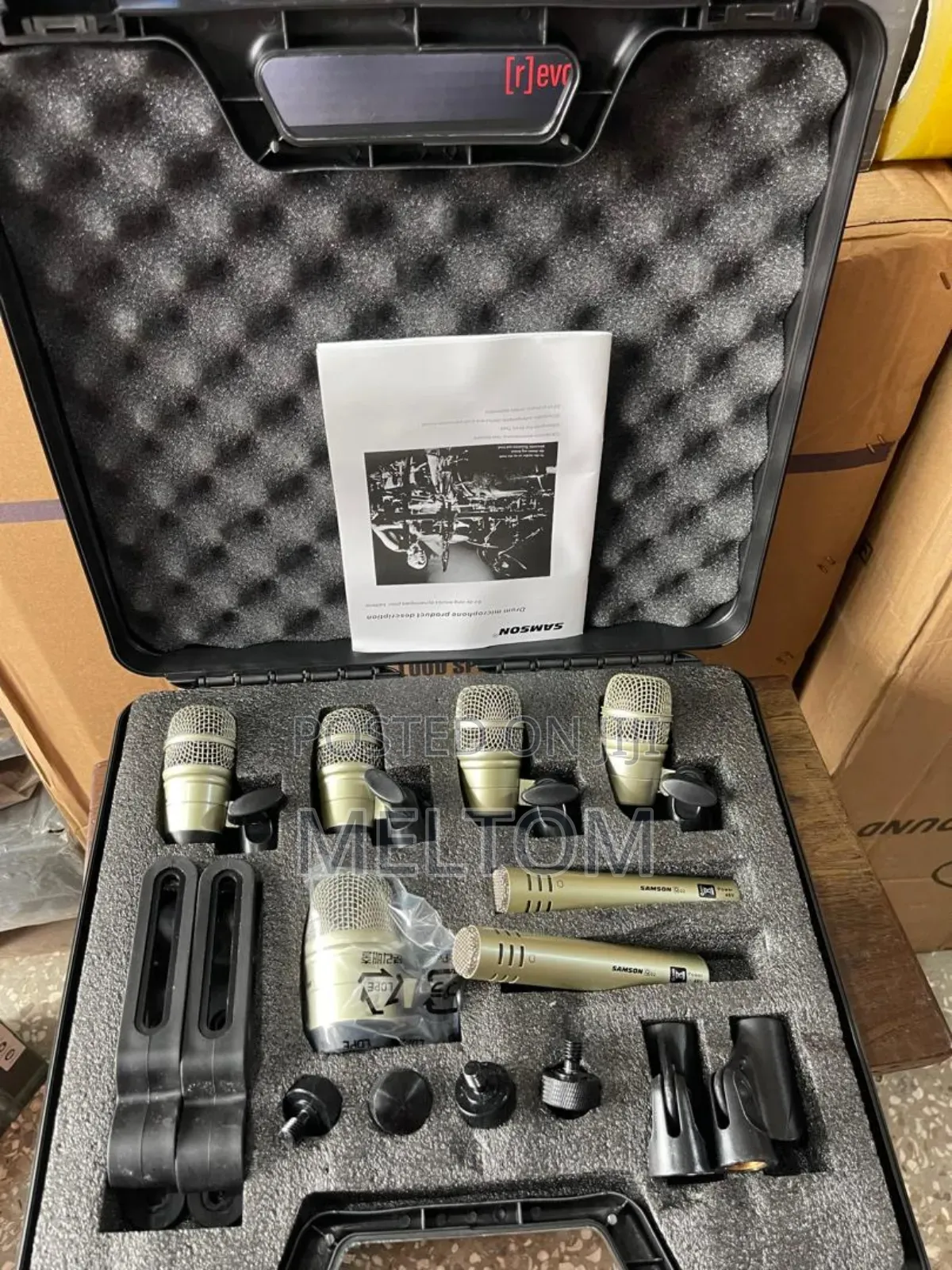 Samson Audio Q7kit Gold Drum Microphone