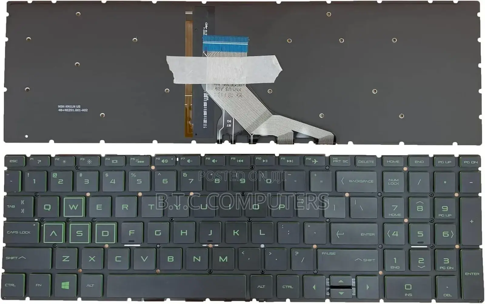 Laptop Replacement US Layout Backlit Keyboard