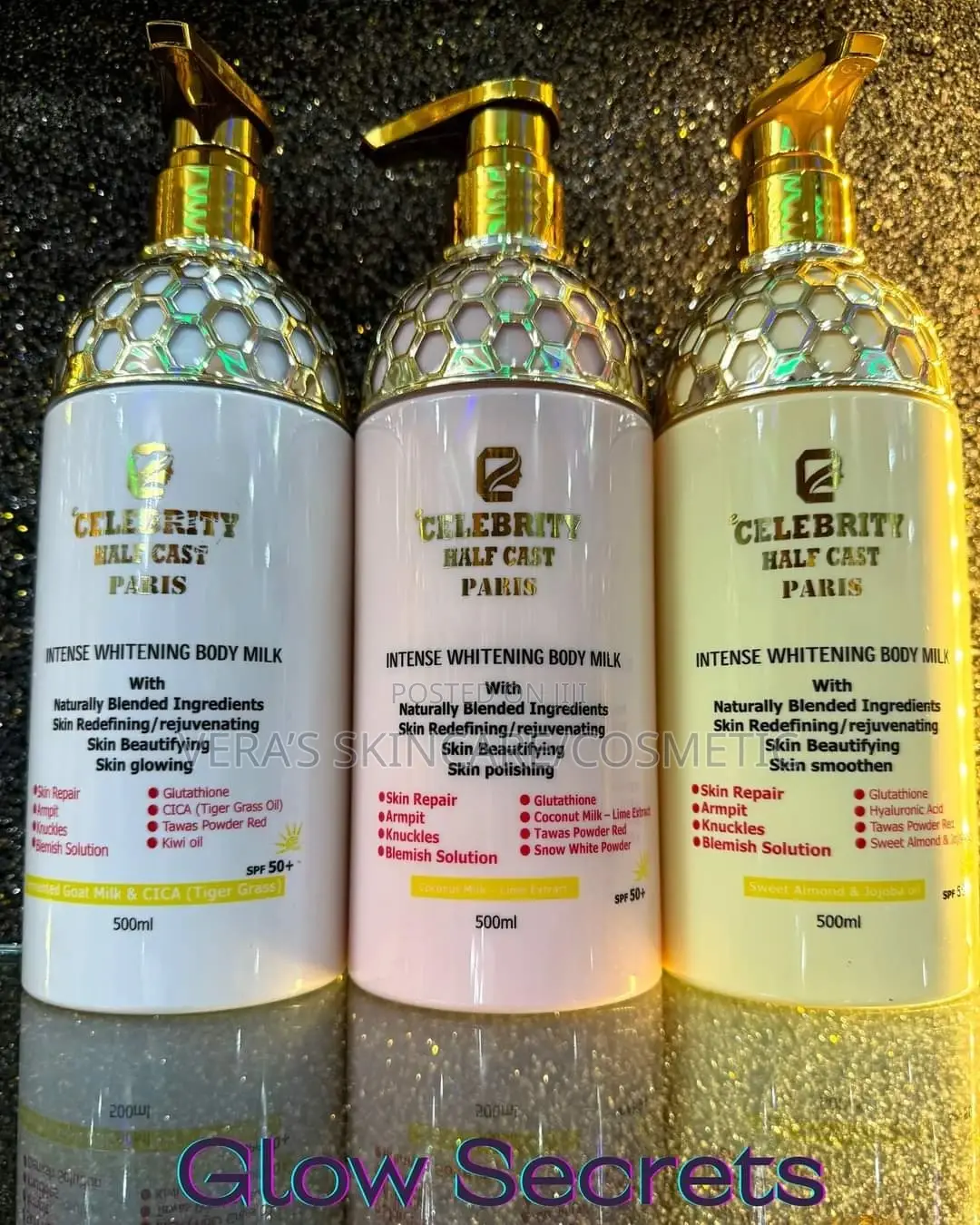 Celebrity Halfcast Lotion