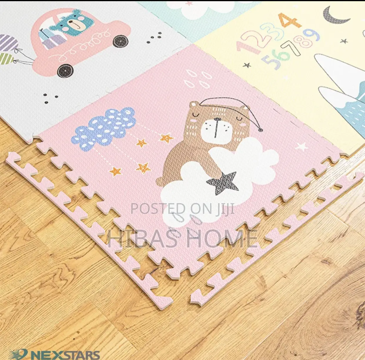 Big Size Floor Puzzle Mat 120x120cm Colorful Play Mat