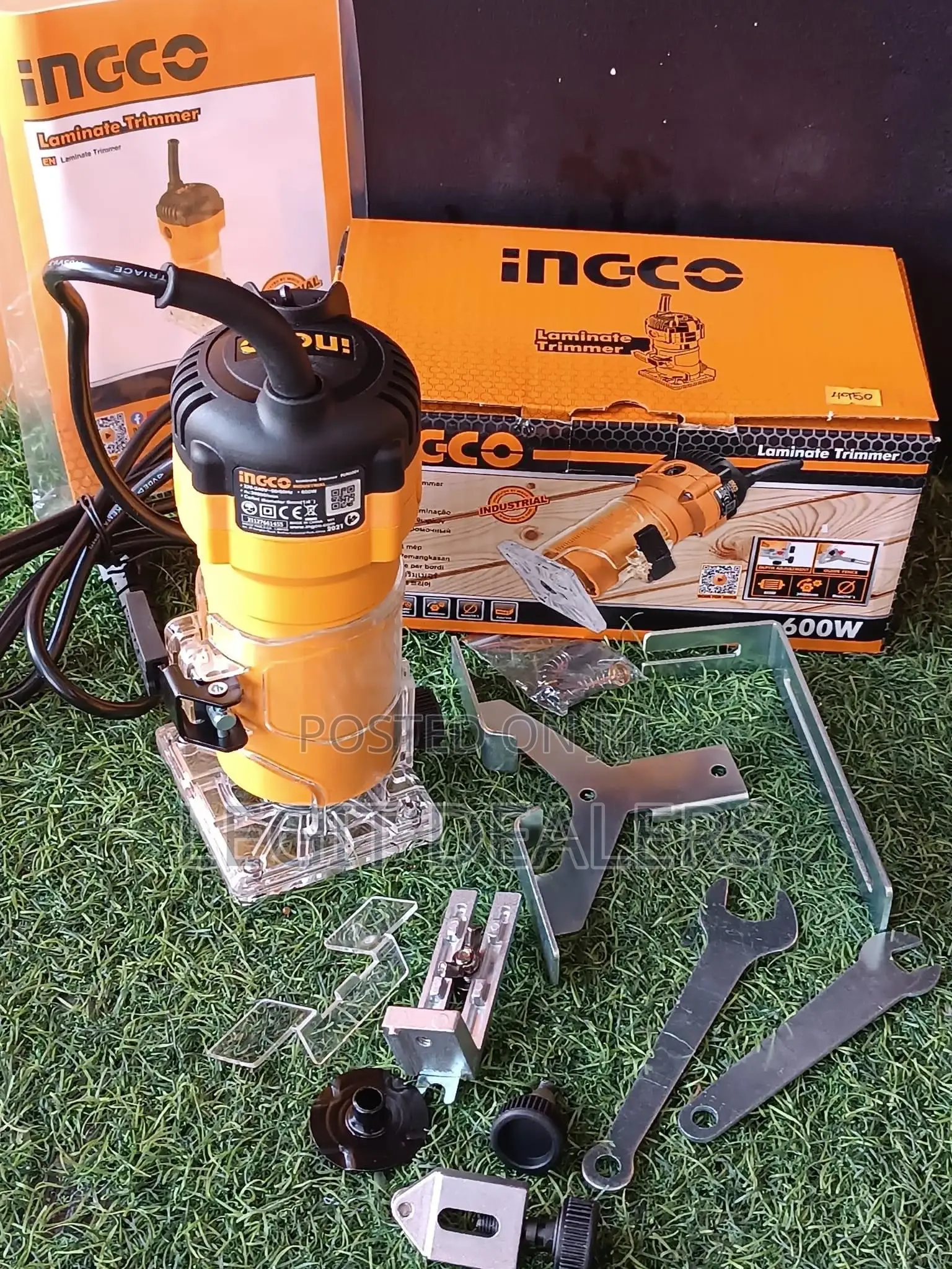 Ingco Laminate Trimmer Router 600watts