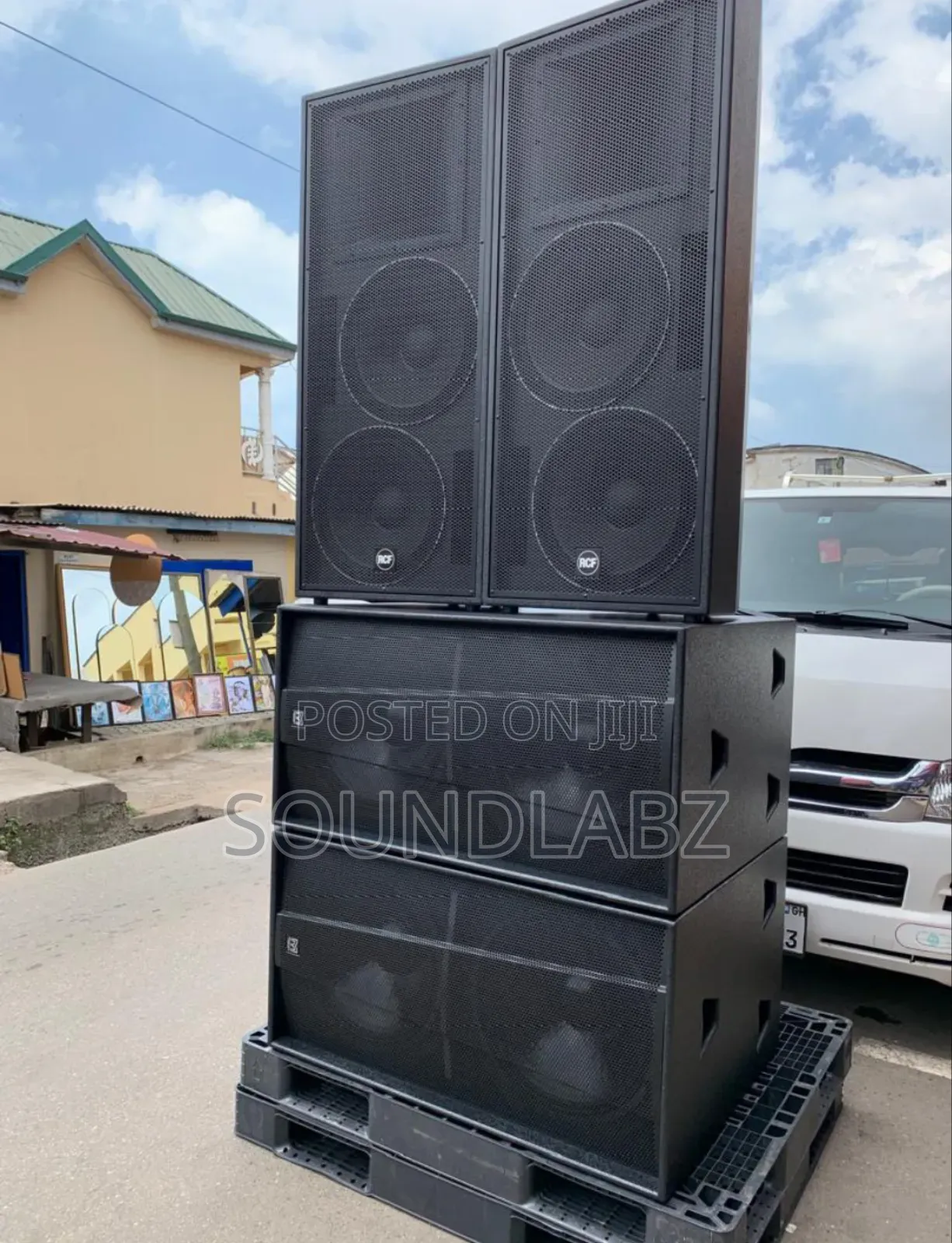 Martins Audio and RCF Speaker Set