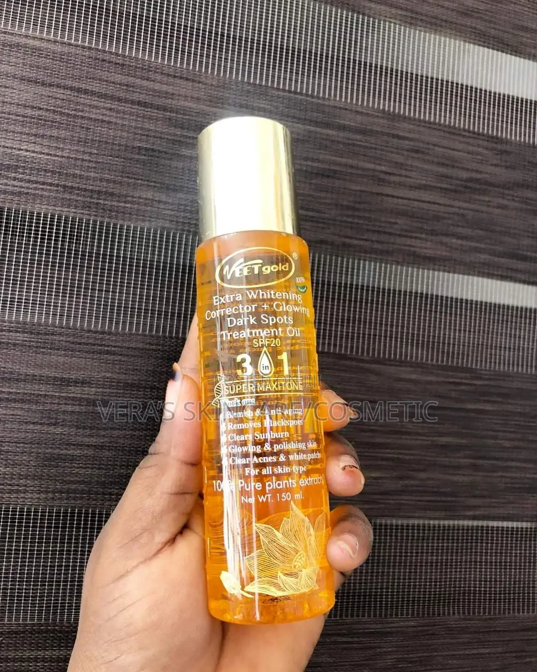 Veetgold Whitening Corrector Oil