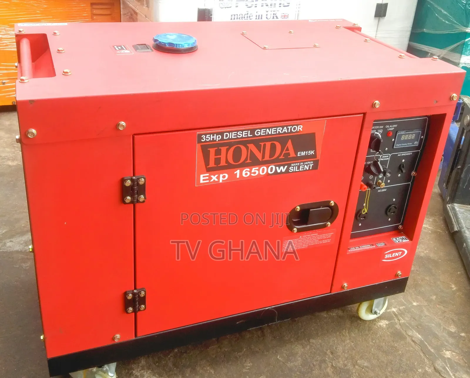 15kva Honda Generator Diesel 16500watt Generator 230/240v 