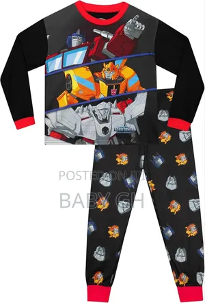 Kids Cartoon Character Pyjamas.