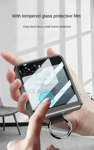 Unc Transparent Color Case Available for Samsung Z Flip 6, 5