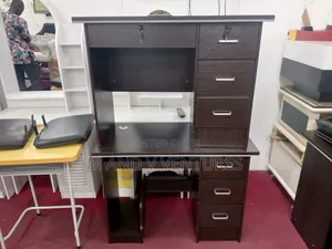 Computer Desk Brown Wood