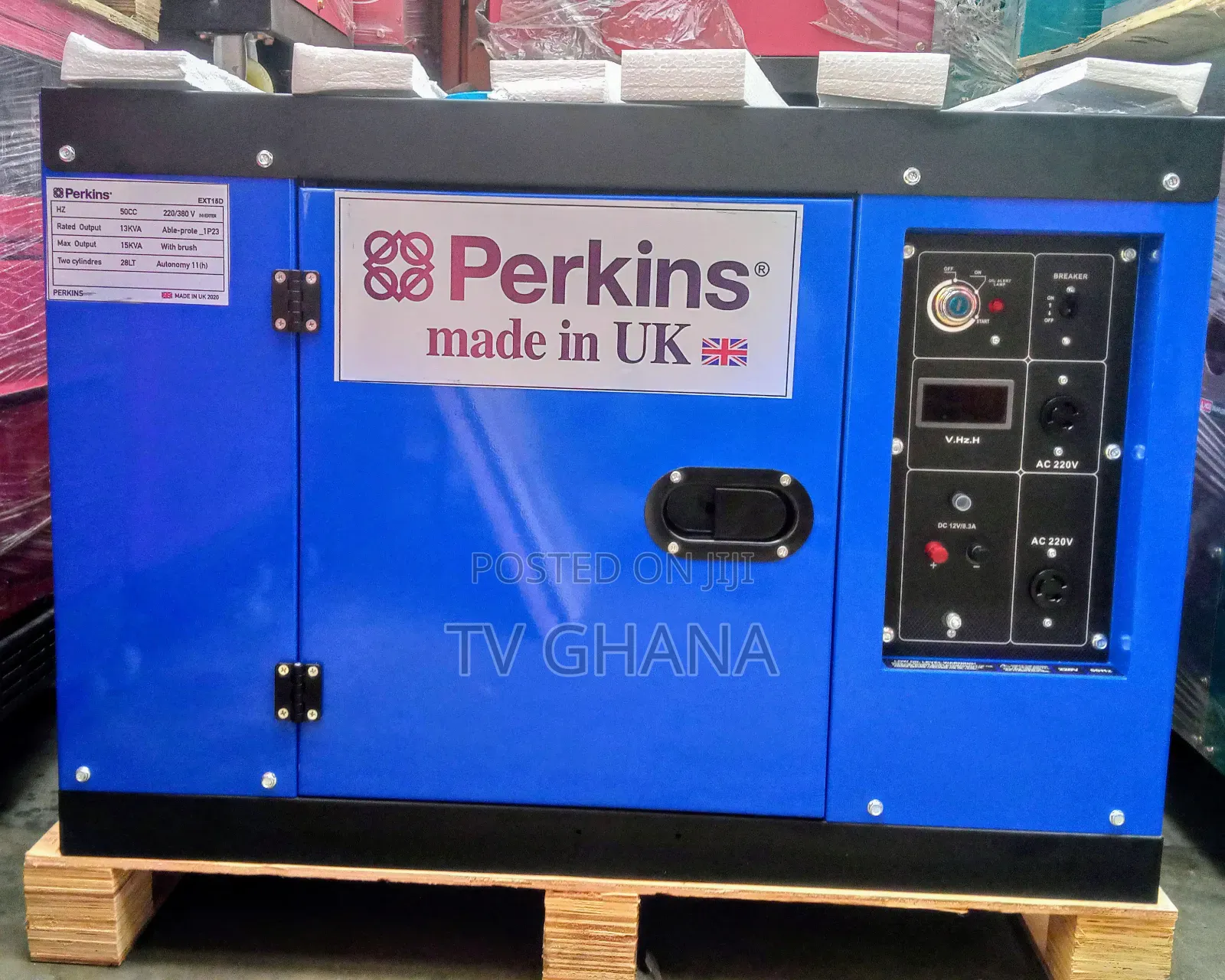UK Made 15kva Generator Perkins Diesel 16500watt Generator
