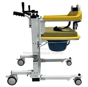 Patient Lifter and Transfer Commode Wheelchair
