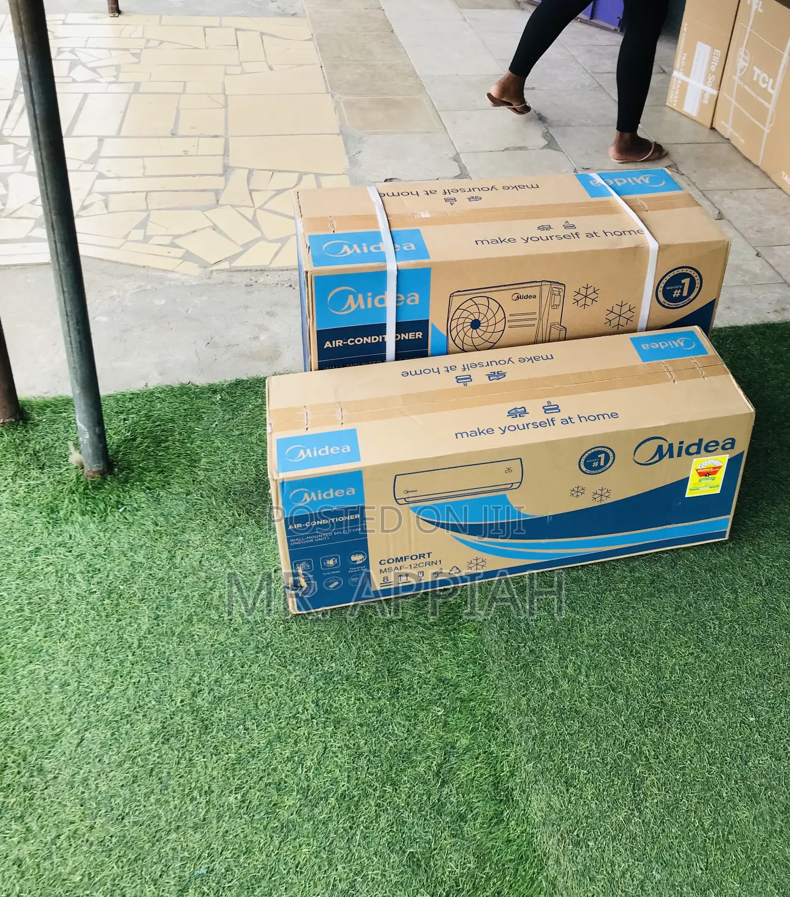 Unique in Box Nasco 1.5hp Non Inverter Air Conditioner.