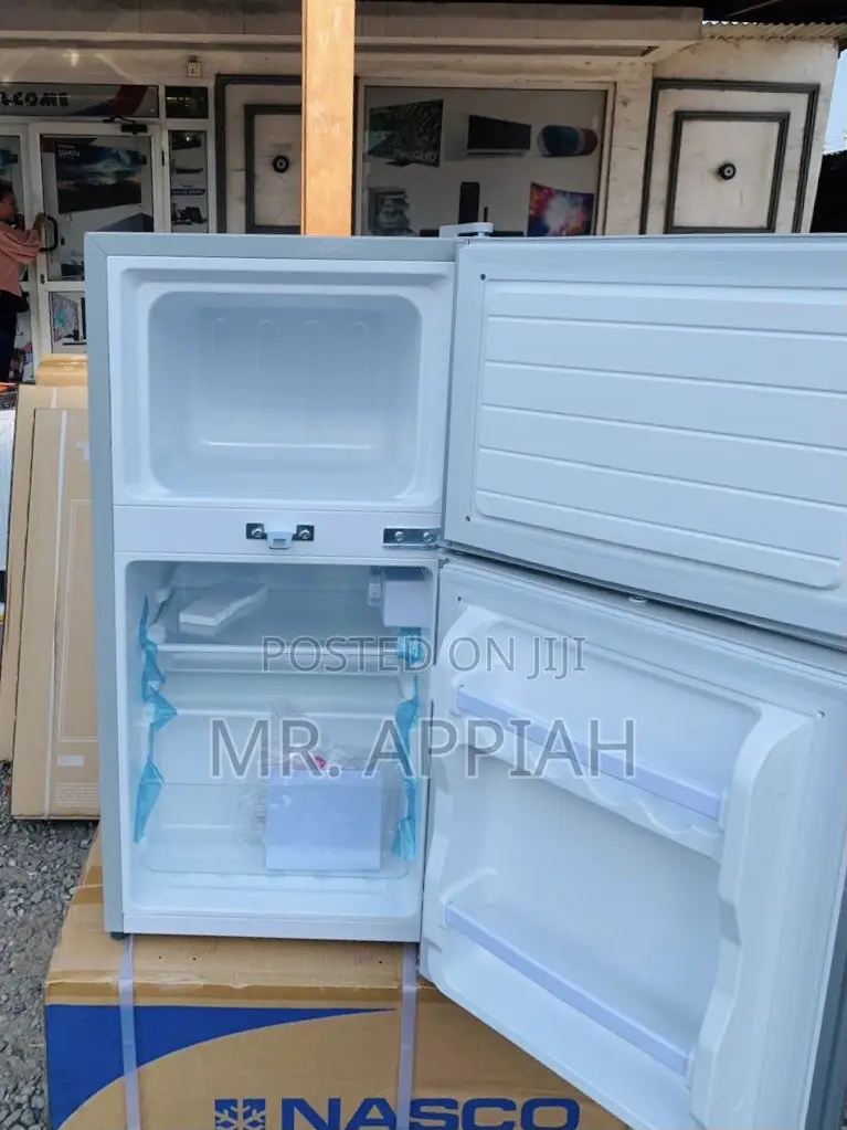 Unique in Box Nasco NASF2-120 2 Door Table Top Fridge(90L).