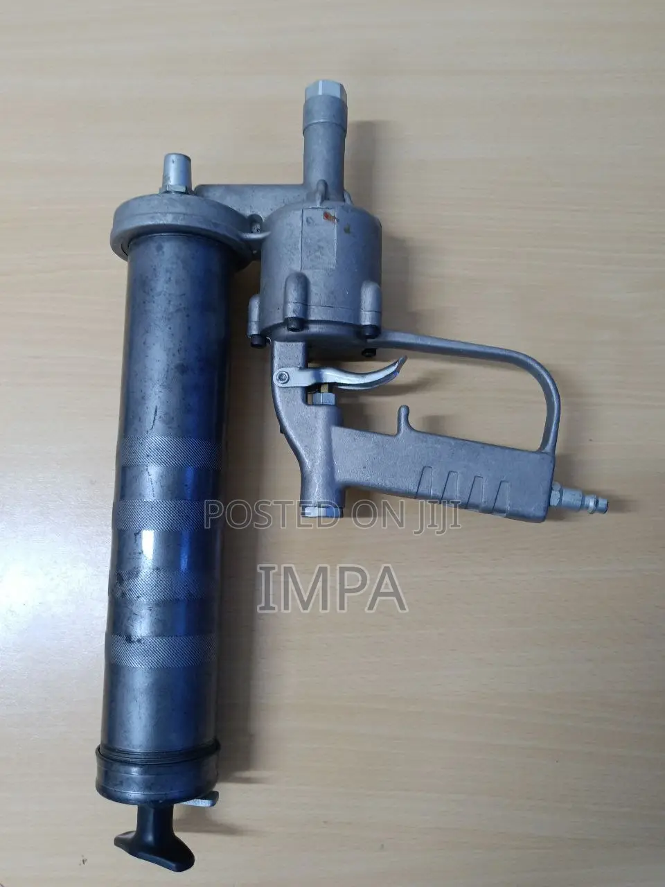 WESTWARD Pneumatic Grease Gun: Cartridge/Suction, 1/4" Air I