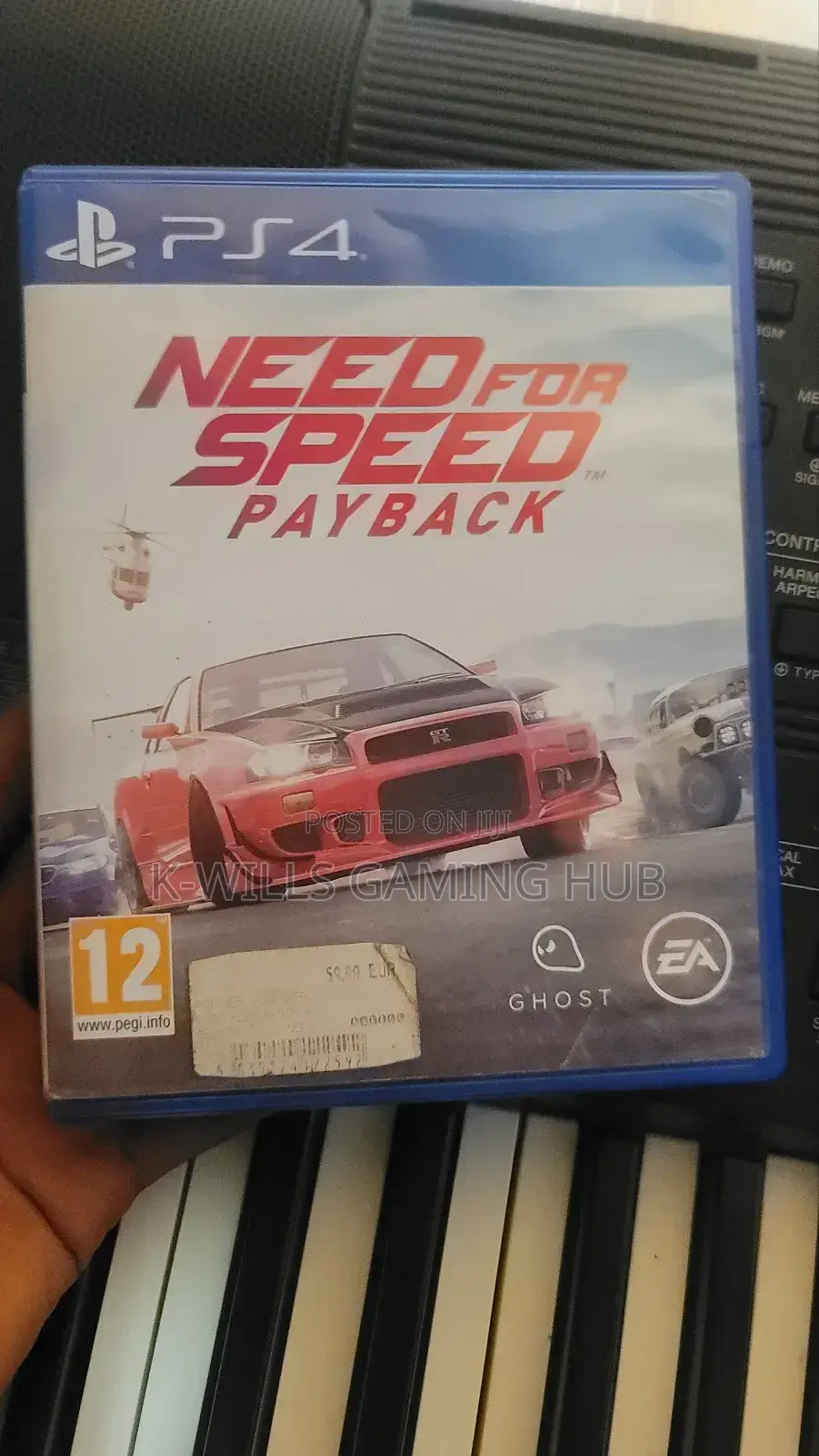 Need for Speed Payback Cd Ps4