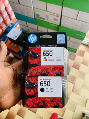 Hp 650 Ink Black Color
