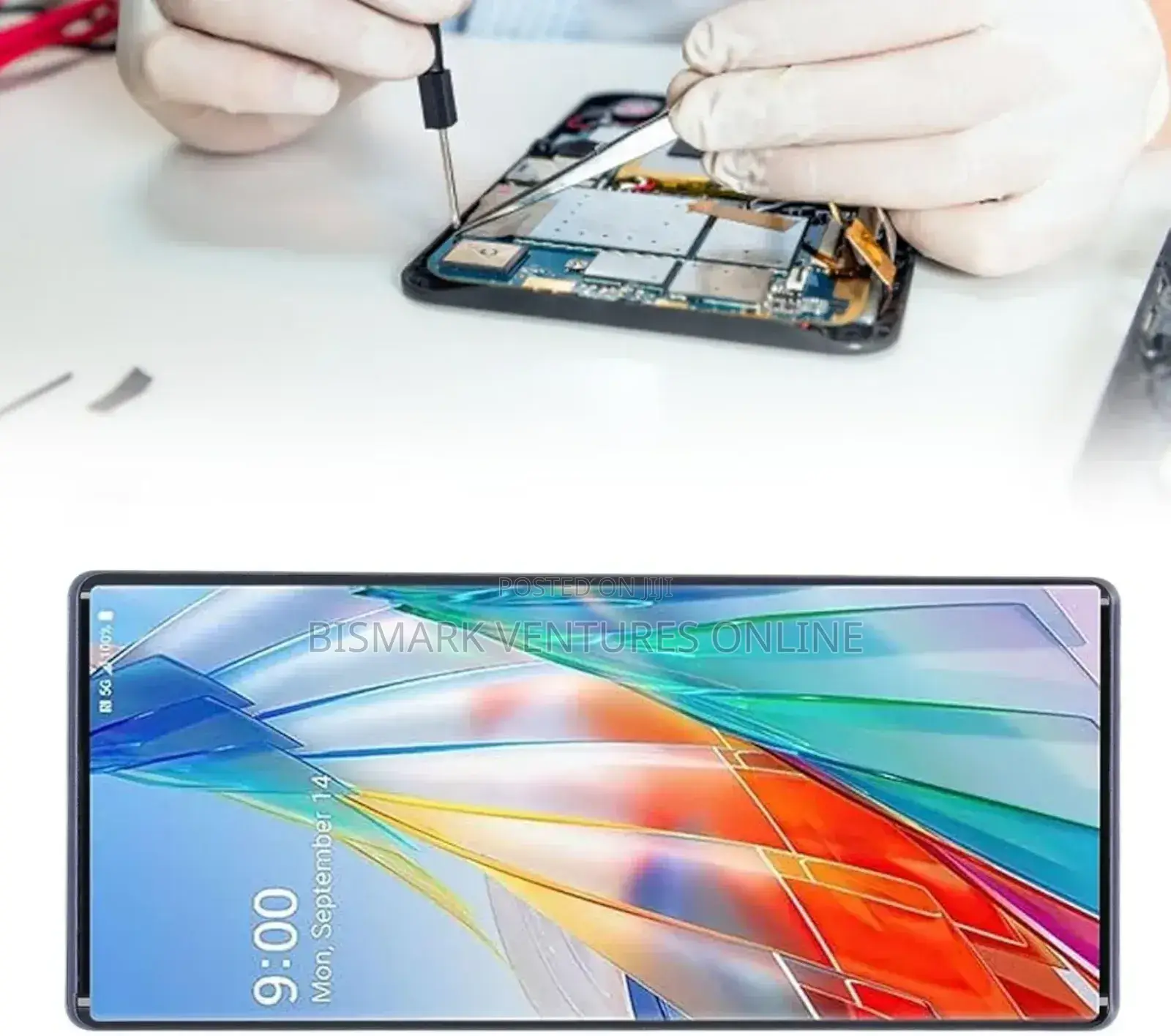 Lg Wing 5g Replacement LCD Screen With Frame Accessories