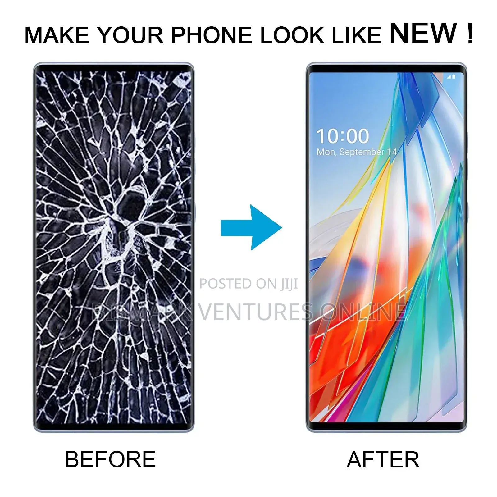 Lg Wing 5g Replacement LCD Screen With Frame Accessories