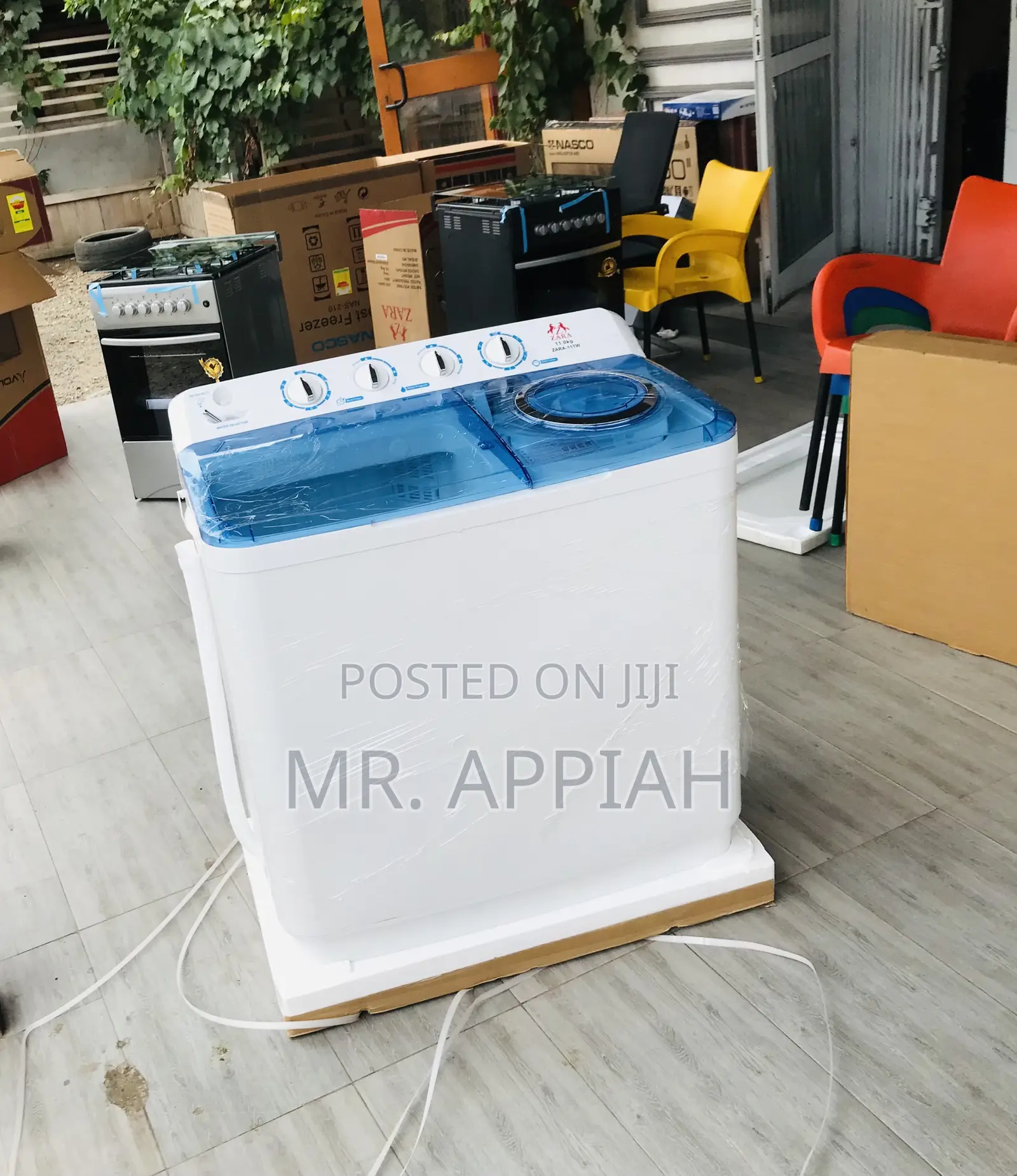 New Advance Zara 11kg Twin Tub Electric Washing Machine.