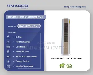 Cutest Coils of NASCO-2.0HP-ROUND-FLOOR-STANDING-AC
