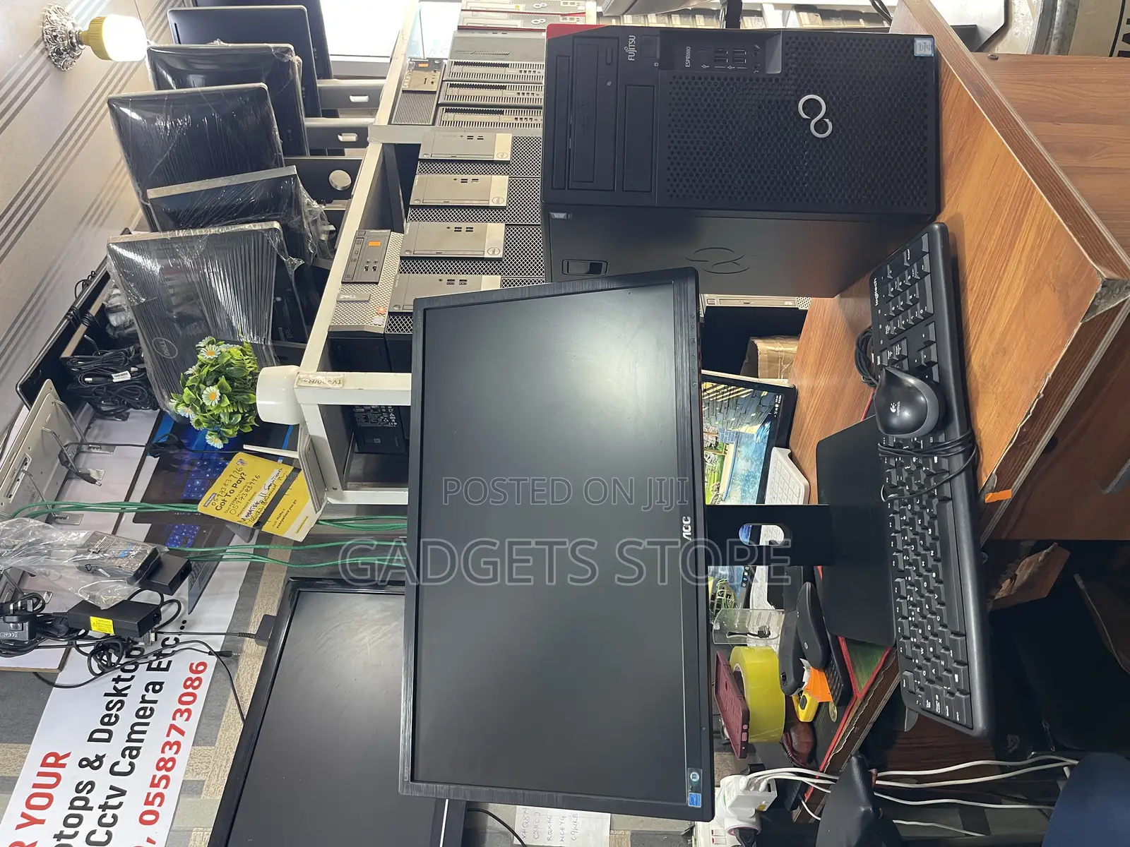 Desktop Computer Fujitsu Esprimo D957/E94+ 8GB Intel Core I5 HDD 750GB