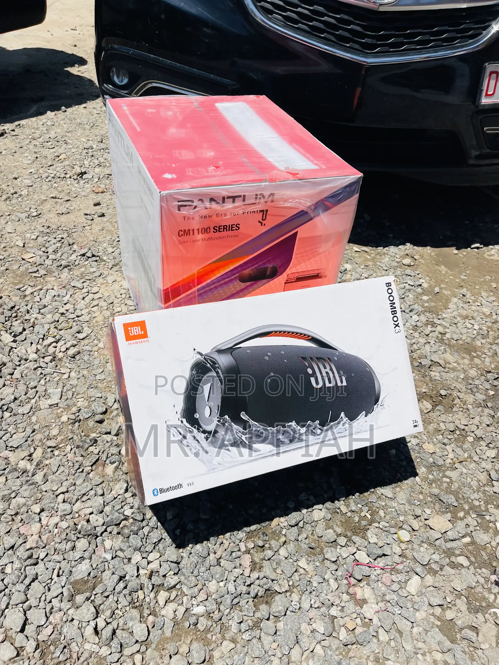 Bet JBL Boombox 3 Black Portable Bluetooth Speaker.
