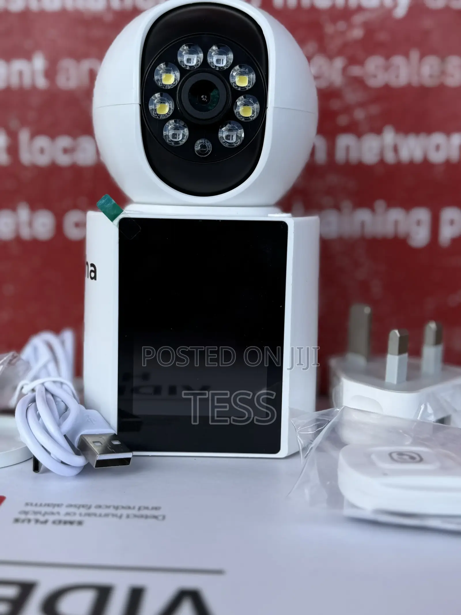 Wifi Camera 3MP Nanny Camera With LCD (Icsee App)