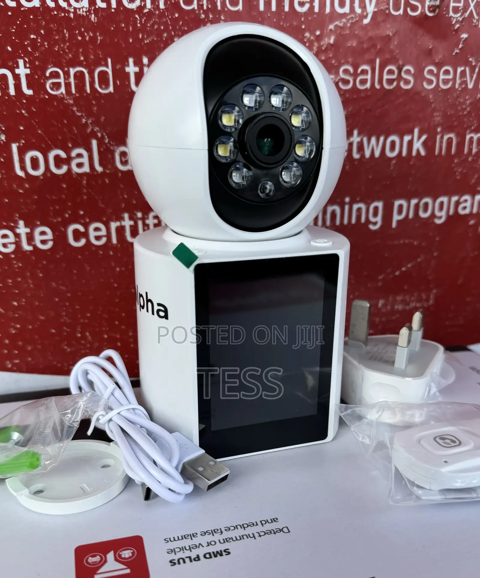 Wifi Camera 3MP Nanny Camera With LCD (Icsee App)