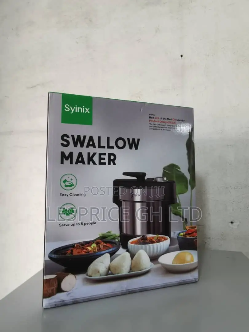 Easy to Clean Syinix Fufu Swallow Maker