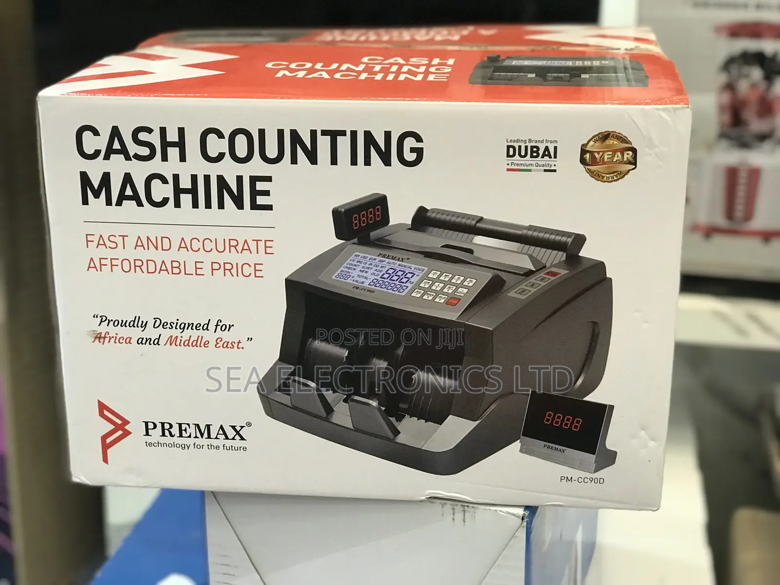 Authentic Cash Money Bill Counter
