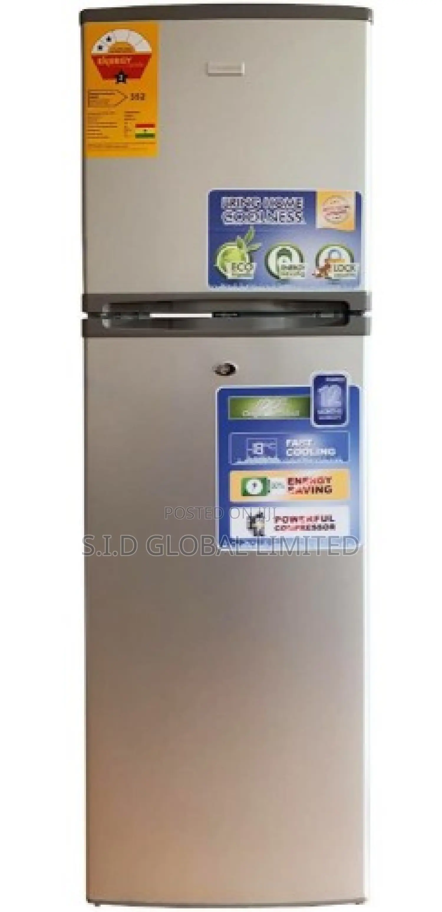Stay Cool, Stay Oganized With Nasco-138ltr-Top-Mount-Fridge