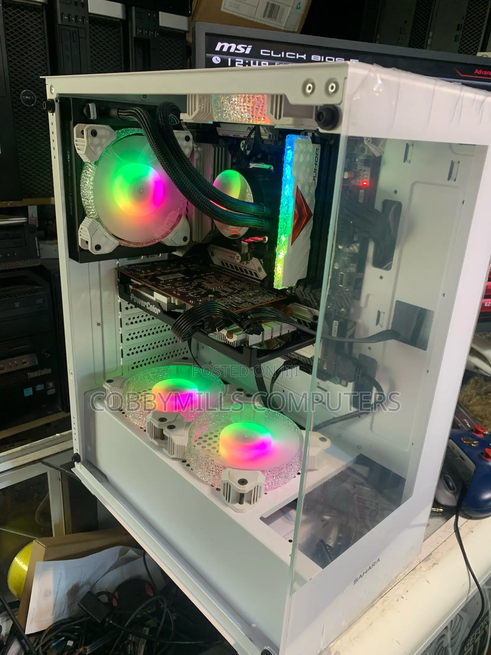 New Desktop Computer MSI Model 16GB AMD Ryzen 7 HDD+SSD 1T
